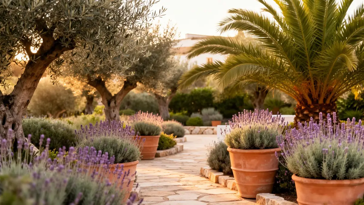 Jardín mediterráneo en Ibiza — ServiJuanito