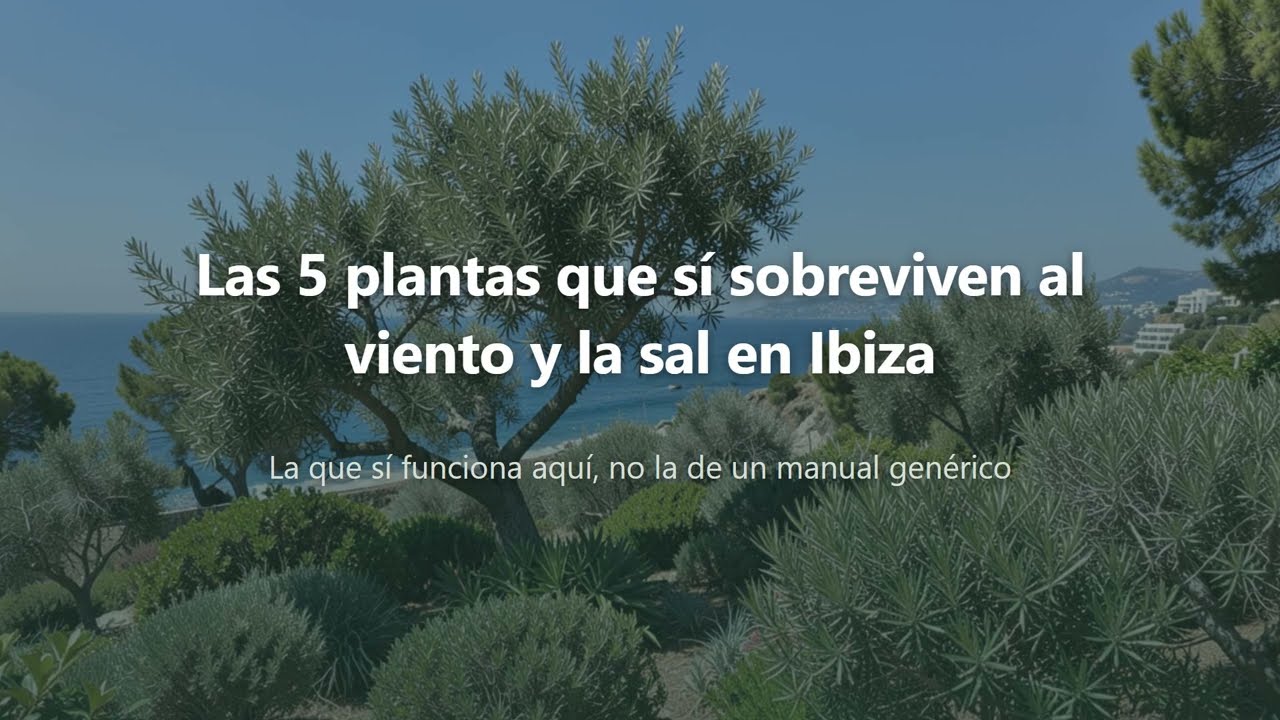 5 Plantas Resistentes al Viento y la Sal en Ibiza (Guía Completa)
